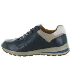 baskets et sneakers - Confort - homme - Cuir - Bleu Marine - Mephisto