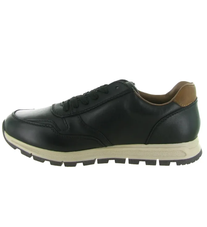 baskets et sneakers - Confort - homme - Cuir - Noir - Rieker