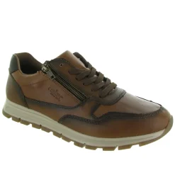 baskets et sneakers - Confort - homme - Cuir - Marron - Rieker