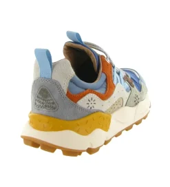baskets et sneakers - Confort - homme - Nubuck - Bleu Marine - Flower mountain