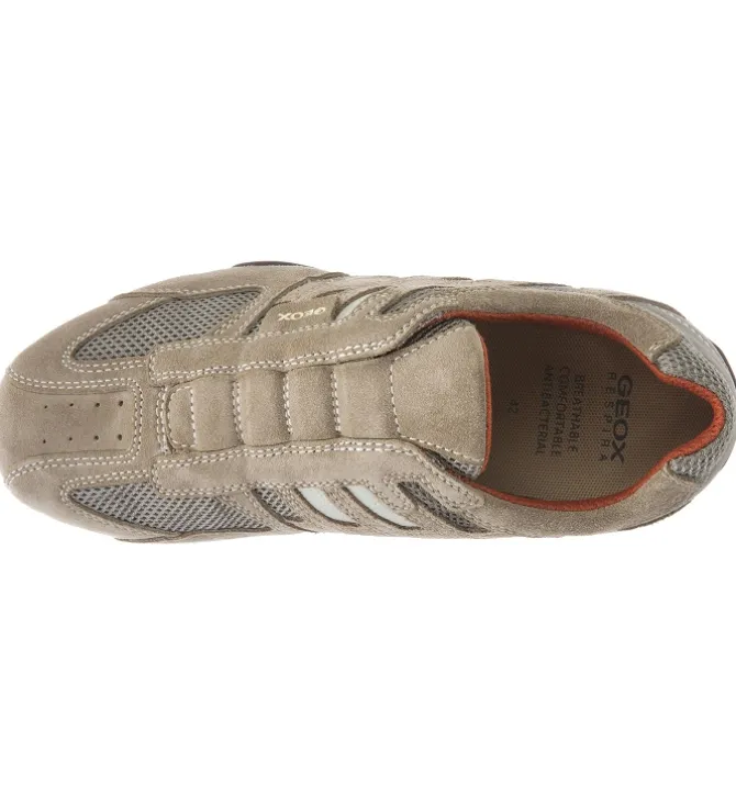 baskets et sneakers - Confort - homme - Cuir - Beige - Geox