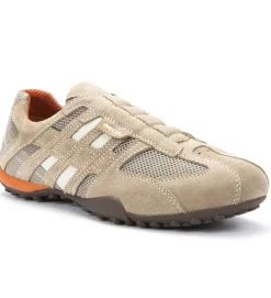baskets et sneakers - Confort - homme - Cuir - Beige - Geox