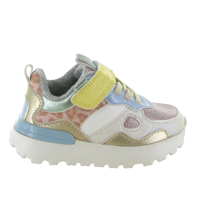 baskets et sneakers - - junior fille - Synthétique - Rose - Shoo pom