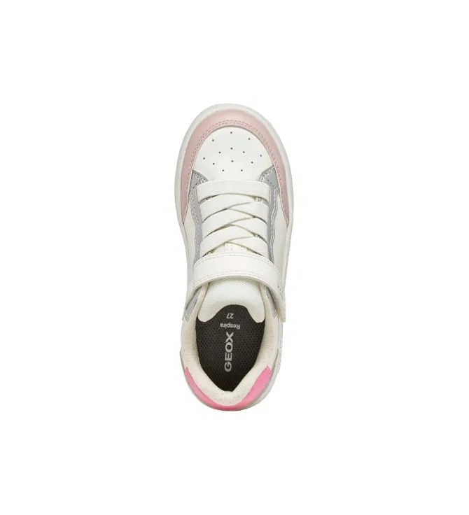 baskets et sneakers - - junior fille - Synthétique - Blanc - Geox
