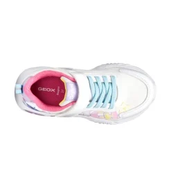 baskets et sneakers - - junior fille - Synthétique - Blanc - Geox