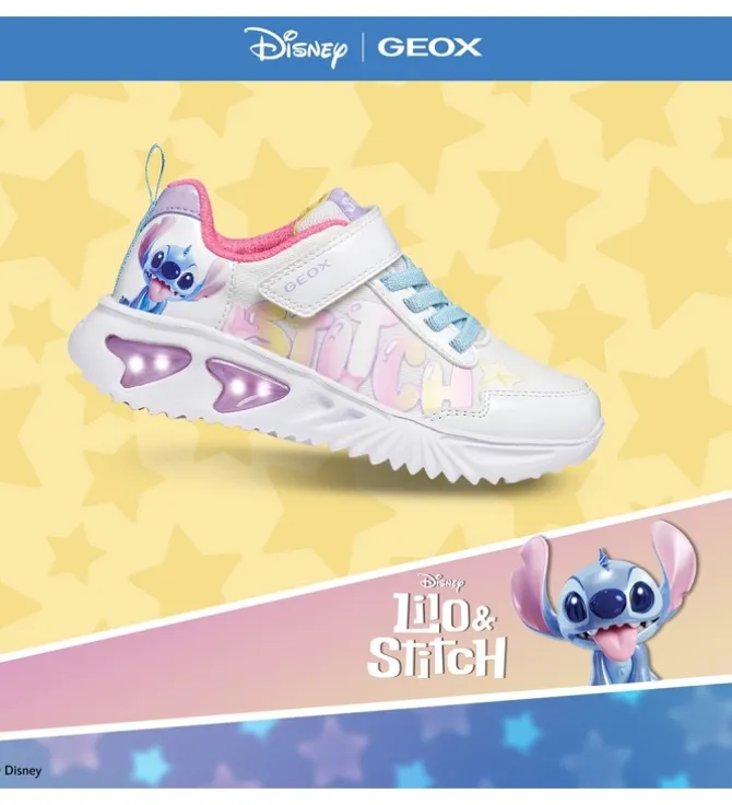 baskets et sneakers - - junior fille - Synthétique - Blanc - Geox