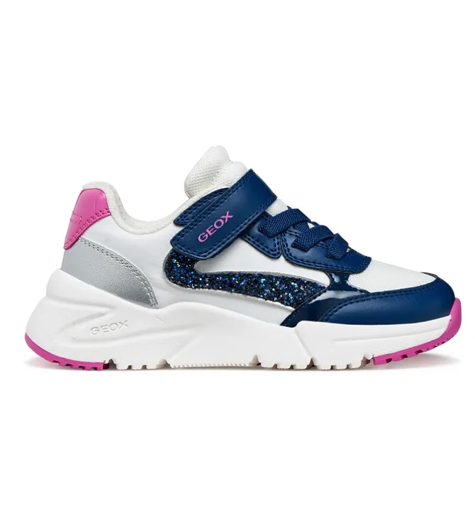 baskets et sneakers - - junior fille - Synthétique - Blanc - Geox