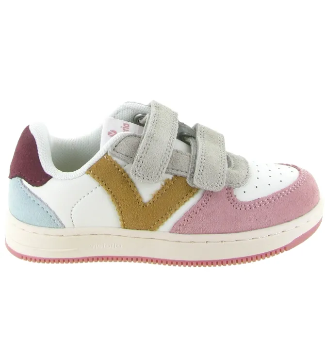 baskets et sneakers - - junior fille - Cuir - Multicolor - Victoria