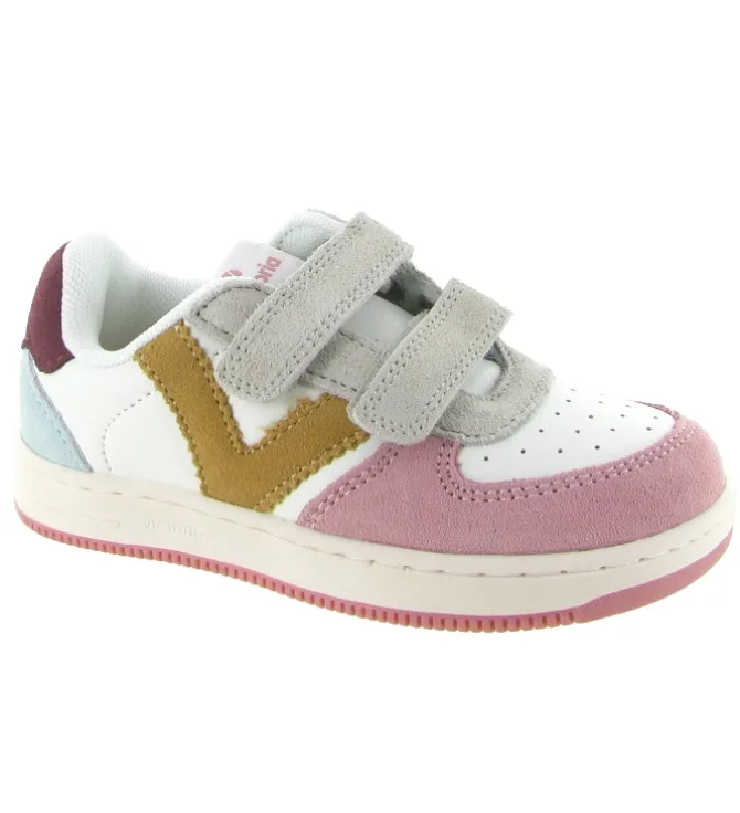 baskets et sneakers - - junior fille - Cuir - Multicolor - Victoria