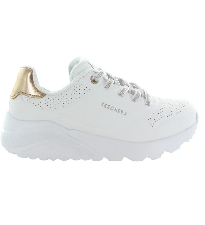 baskets et sneakers - - junior fille - Synthétique - Blanc - Skechers footwear