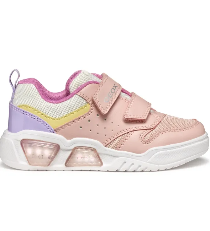 baskets et sneakers - - junior fille - Synthétique - Rose - Geox