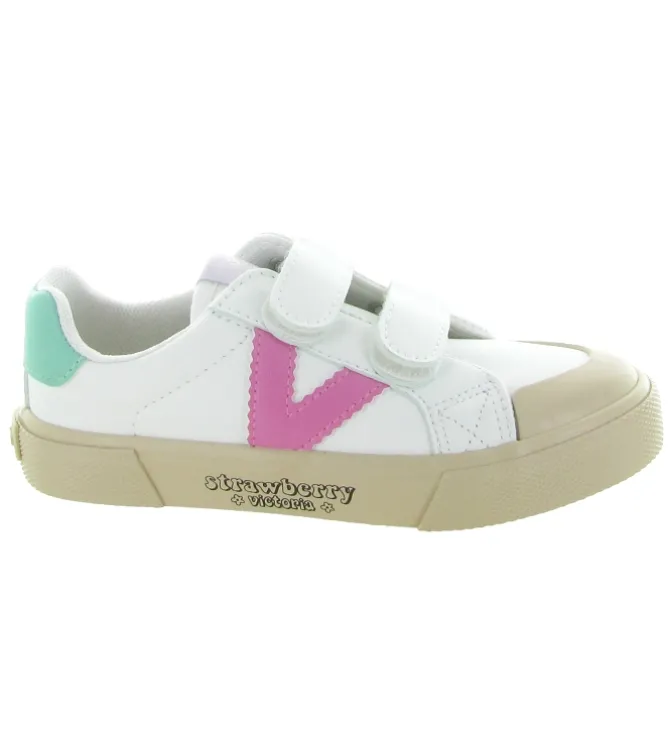 baskets et sneakers - - junior fille - Synthétique - Blanc - Victoria