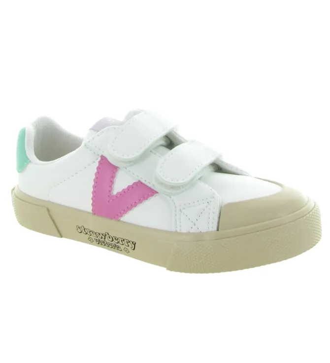 baskets et sneakers - - junior fille - Synthétique - Blanc - Victoria
