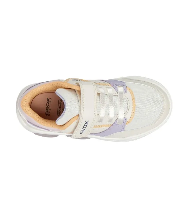 baskets et sneakers - - junior fille - Toile - Beige - Geox