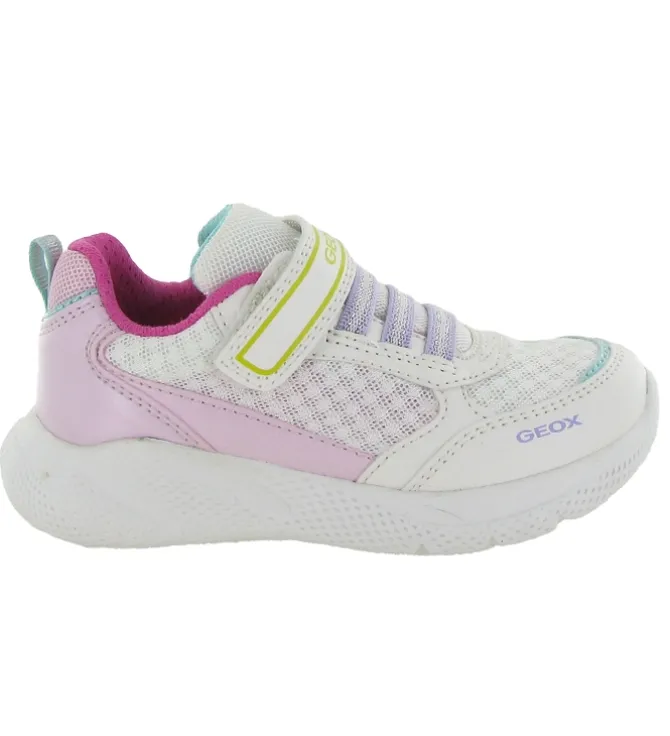 baskets et sneakers - - junior fille - Toile - Blanc - Geox
