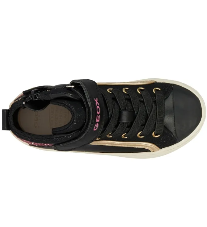 baskets et sneakers - - junior fille - Synthétique - Noir - Geox