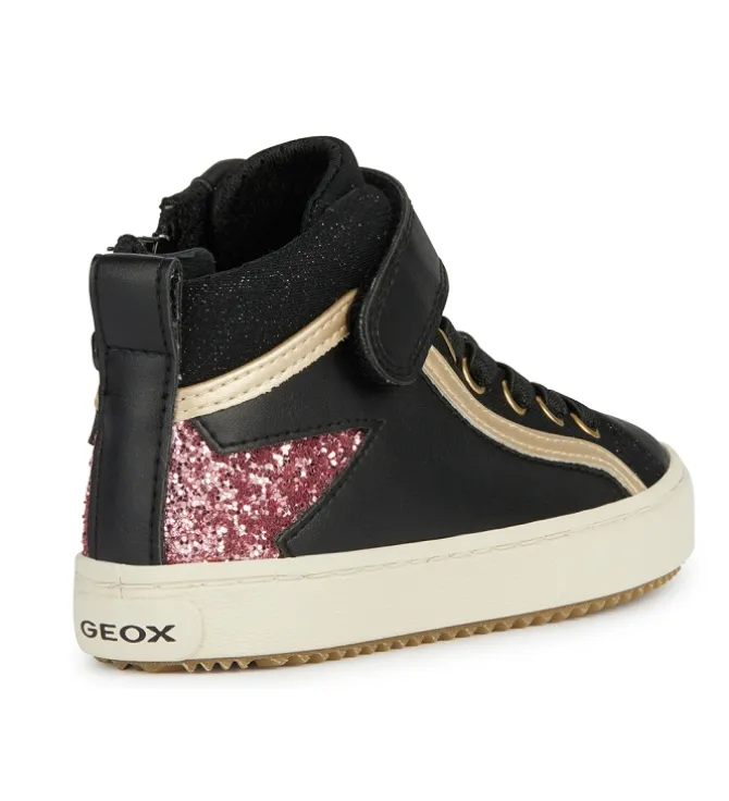 baskets et sneakers - - junior fille - Synthétique - Noir - Geox
