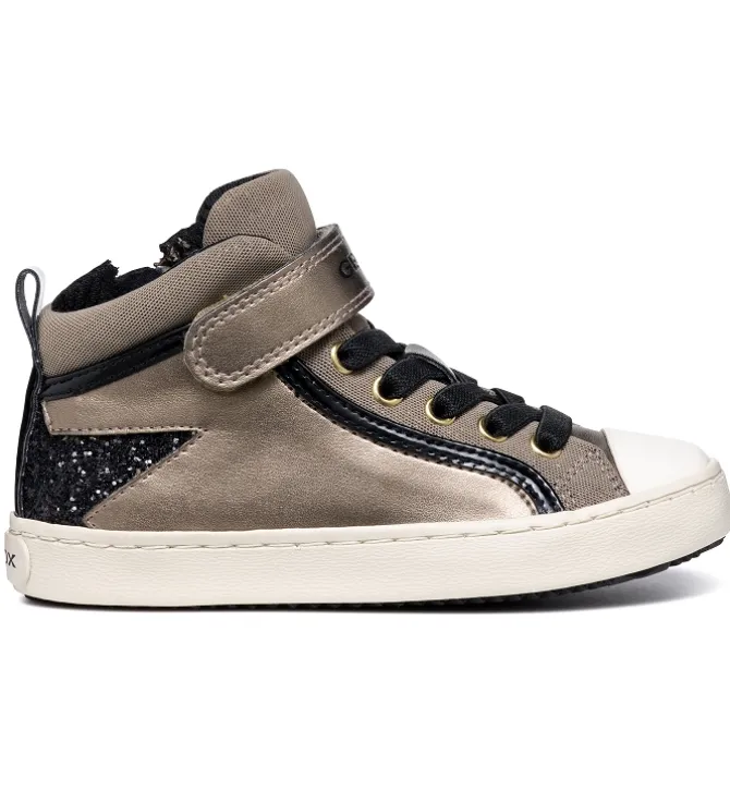baskets et sneakers - - junior fille - Synthétique - Gris - Geox