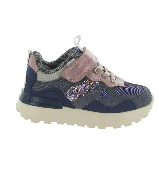 baskets et sneakers - - junior fille - Toile - Rose - Shoo pom