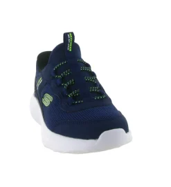 baskets et sneakers - - junior garcon - Synthétique - Bleu - Skechers footwear