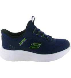 baskets et sneakers - - junior garcon - Synthétique - Bleu - Skechers footwear
