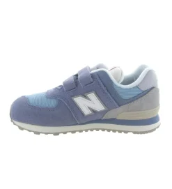 baskets et sneakers - - junior garcon - Nubuck - Bleu - New balance