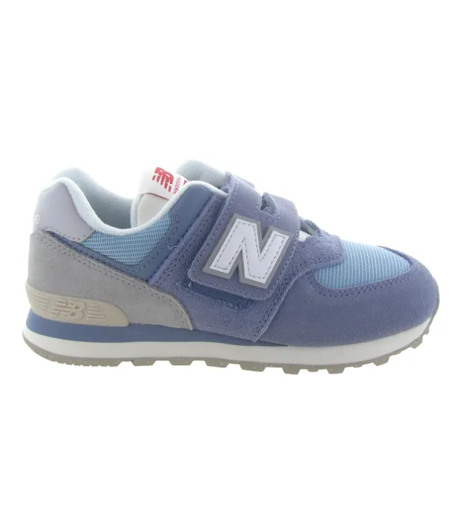 baskets et sneakers - - junior garcon - Nubuck - Bleu - New balance