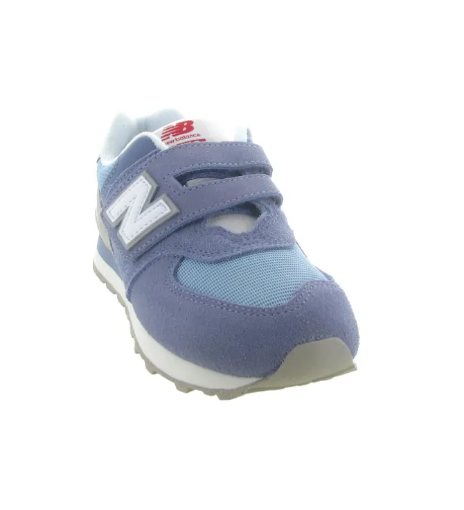 baskets et sneakers - - junior garcon - Nubuck - Bleu - New balance