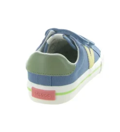 baskets et sneakers - - junior garcon - Toile - Bleu - Victoria
