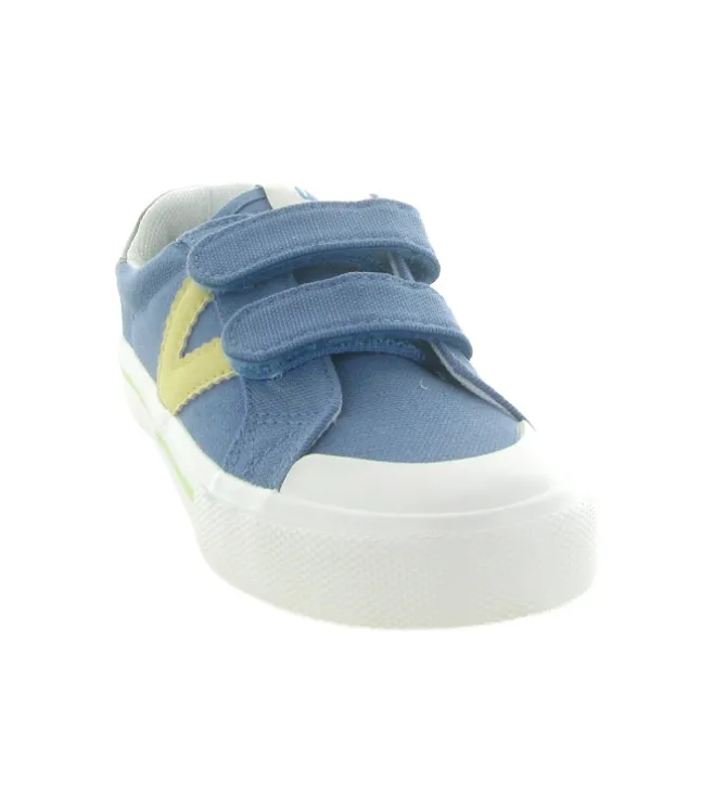 baskets et sneakers - - junior garcon - Toile - Bleu - Victoria