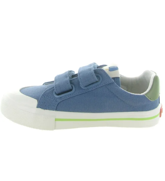 baskets et sneakers - - junior garcon - Toile - Bleu - Victoria
