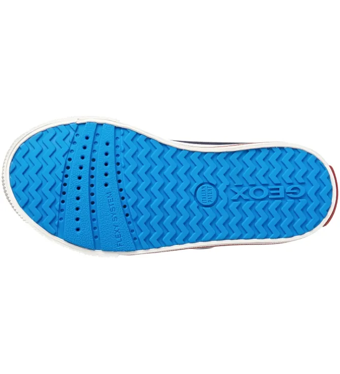 baskets et sneakers - - junior garcon - Synthétique - Bleu - Geox