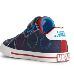 baskets et sneakers - - junior garcon - Synthétique - Bleu - Geox