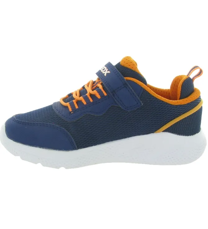baskets et sneakers - - junior garcon - Synthétique - Bleu - Geox