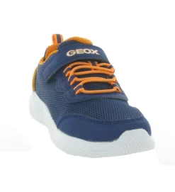 baskets et sneakers - - junior garcon - Synthétique - Bleu - Geox