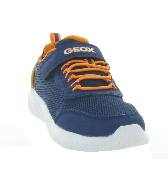 baskets et sneakers - - junior garcon - Synthétique - Bleu - Geox
