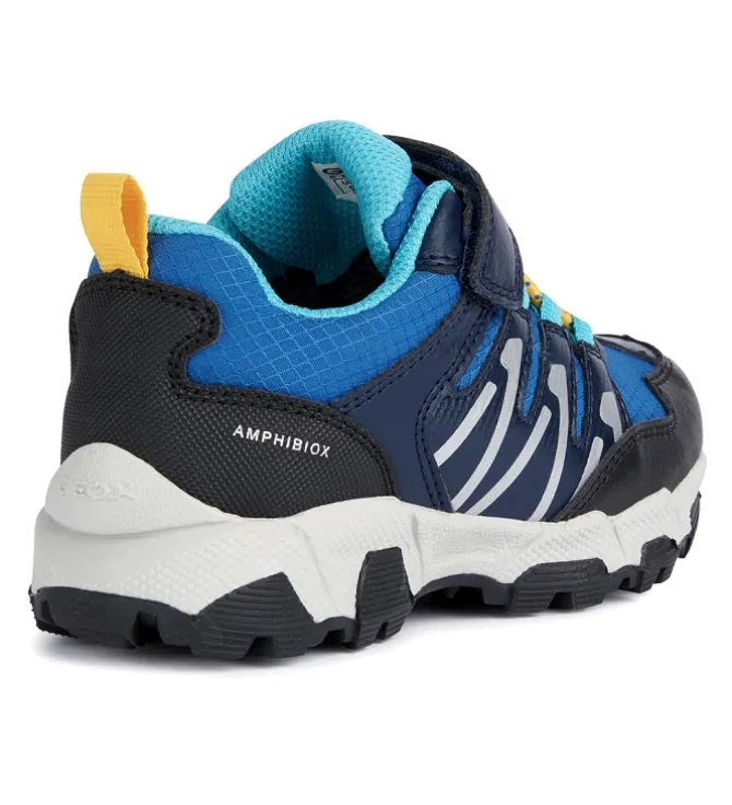 baskets et sneakers - - junior garcon - Toile - Bleu - Geox