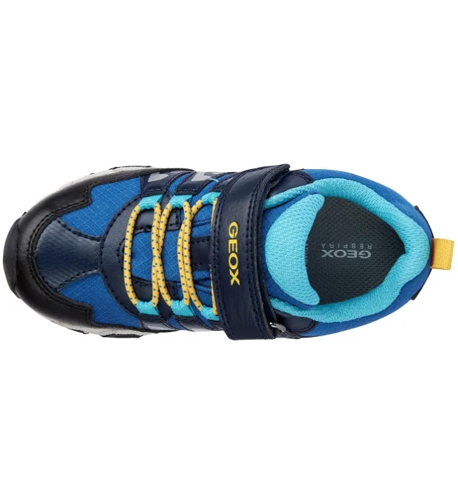 baskets et sneakers - - junior garcon - Toile - Bleu - Geox