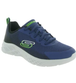 baskets et sneakers - - junior garcon - Synthétique - Bleu Marine - Skechers footwear
