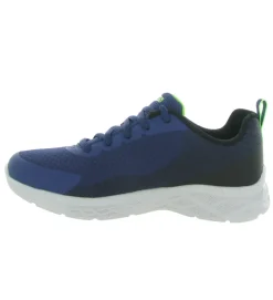 baskets et sneakers - - junior garcon - Synthétique - Bleu Marine - Skechers footwear