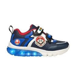 baskets et sneakers - - junior garcon - Synthétique - Bleu - Geox