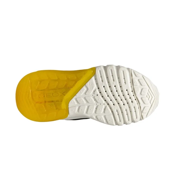 baskets et sneakers - - junior garcon - Synthétique - Jaune - Geox