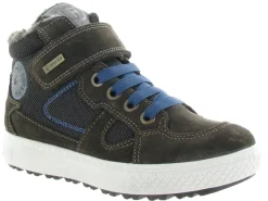 baskets et sneakers - - junior garcon - Cuir - Gris - Primigi