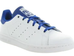 baskets et sneakers - - junior garcon - Cuir - Bleu - Adidas