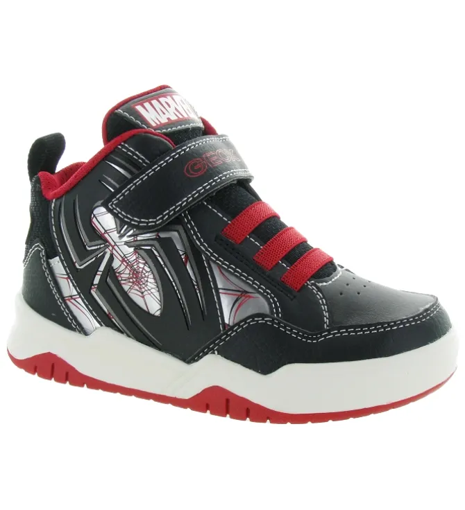 baskets et sneakers - - junior garcon - Synthétique - Noir - Geox