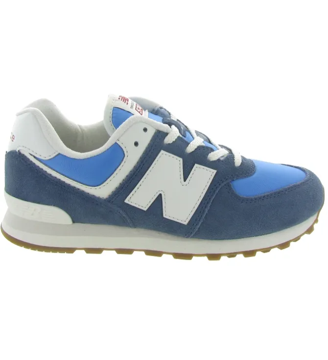 baskets et sneakers - - junior garcon - Textile - Bleu - New balance