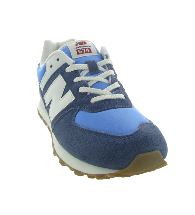 baskets et sneakers - - junior garcon - Textile - Bleu - New balance