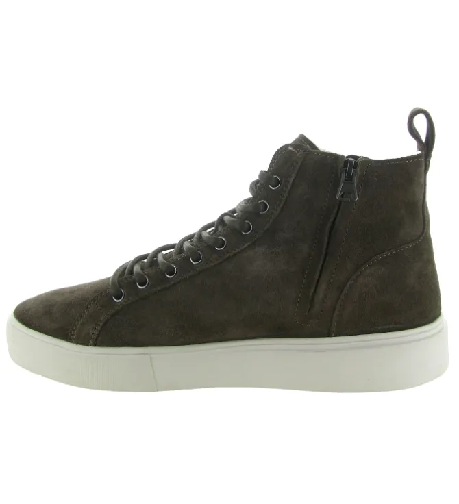 baskets et sneakers - Montante - homme - Nubuck - Marron - Black stone