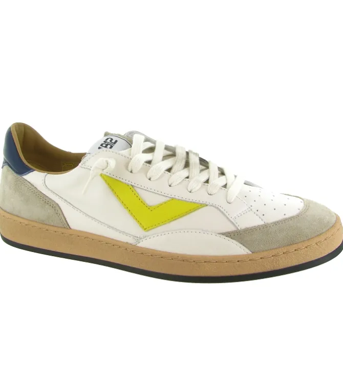 baskets et sneakers - Montante - homme - Cuir - Blanc - 4b12