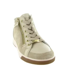 baskets et sneakers - Montante - femme - Cuir - Gris - Ara